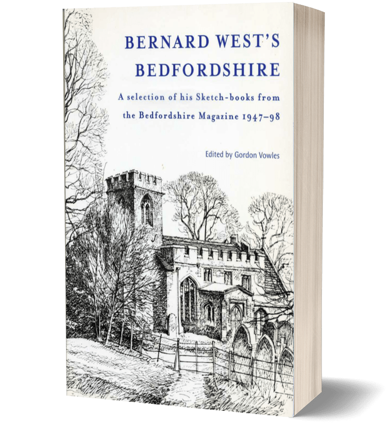 Bernard West's Bedfordshire book cover